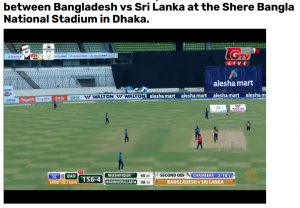 LIVE BAN vs SL 2021 Live Cricket Score 2nd ODI